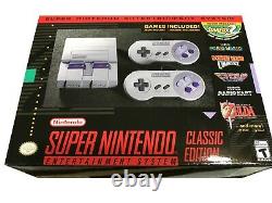 Super Nintendo Entertainment System SNES 21 Classic Edition color full Authentic