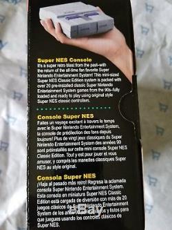 Super Nintendo Entertainment System SNES Classic Edition Mini Brand New In Stock