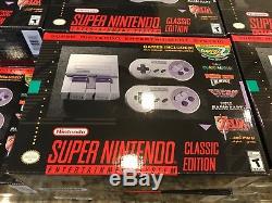 Super Nintendo Entertainment System SNES Classic Edition Mini IN HAND SHIPS NOW