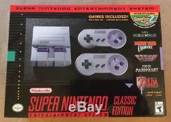 Super Nintendo Entertainment System SNES Classic Edition Mini SHIPS FREE TODAY