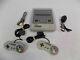 Super Nintendo Entertainment System Snes Console + 2x Controllers Bundle Tested