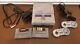 Super Nintendo Entertainment System Snes Console Sns-001 Video Bundle 2 Games