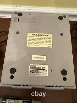 Super Nintendo Entertainment System SNES Console SNS-001 Video Bundle 2 Games
