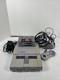 Super Nintendo Entertainment System Snes + Controller, Cables & 2 Games Tested