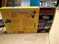 Super Nintendo Entertainment System SNES Mario All Stars Pack