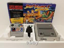 Super Nintendo Entertainment System SNES Street Fighter 2 II Turbo PAL Tested