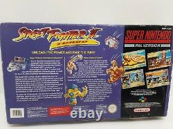 Super Nintendo Entertainment System SNES Street Fighter 2 II Turbo PAL Tested