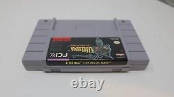 Super Nintendo Game Ultima The Black Gate SNES Game+BOX +MANUAL NO MAP
