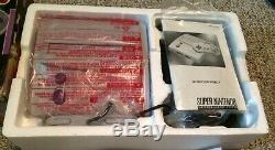 Super Nintendo Jr SNES Console System CIB Complete in Box Model 2 Beautiful