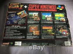 Super Nintendo Konsole in Ovp SNES Street Fighter II Action Pack ohne Spiel