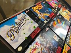 Super Nintendo Lot 9 Games (5 CIB) Mario Castlevania Donkey Kong TESTED