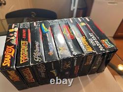 Super Nintendo Lot 9 Games (5 CIB) Mario Castlevania Donkey Kong TESTED