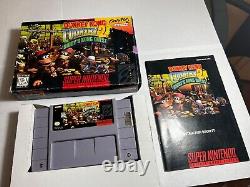 Super Nintendo Lot 9 Games (5 CIB) Mario Castlevania Donkey Kong TESTED