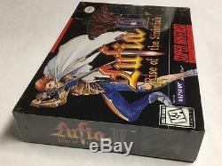 Super Nintendo Lufia II 2 Rise Of The Sinistrals SNES Brand New FACTORY SEALED