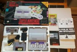 Super Nintendo Mario Set Mario All Stars+Super Mario World SNES Console in Box