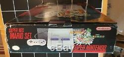 Super Nintendo Mario Set Mario All Stars+Super Mario World SNES Console in Box