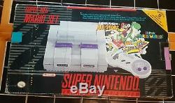 Super Nintendo Mario Set Mario All Stars+Super Mario World SNES Console in Box