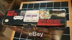 Super Nintendo Mario Set Mario All Stars+Super Mario World SNES Console in Box