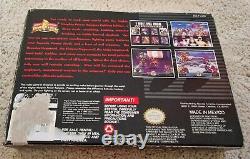 Super Nintendo Might Morphin Power Rangers & Fighting Edition USA Snes