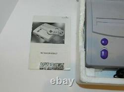 Super Nintendo Mini Compact Original System Console Complete in Box SNES CIB