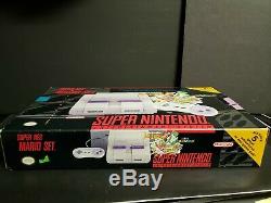 Super Nintendo NES Mario All Star Set Console System in Box SNES Bundle