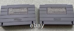Super Nintendo NES SNES Donkey Kong Set Complete In Box CIB Matching Serial #