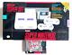 Super Nintendo Nes Snes Super Set Sns-001 Complete In Box + Sim City