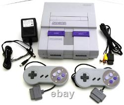 Super Nintendo Original SNES Console Video Game Set Classic 660 Games
