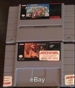 Super Nintendo Retail Store Console NES SNES Super Mario Cart Controller Bundle