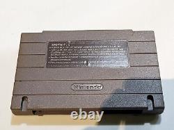 Super Nintendo SNES 001 bundle console + 1 controller + 2 games Tested