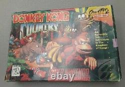 (Super Nintendo, SNES, 1994) Donkey Kong Country CIB