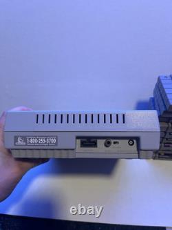 Super Nintendo SNES 1-CHIP 01 Console Set 1CHIP-01 With Games Bundle -Mario