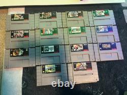 Super Nintendo SNES 1-CHIP 01 Console Set 1CHIP-01 With Games Bundle -Mario