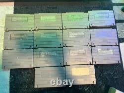 Super Nintendo SNES 1-CHIP 01 Console Set 1CHIP-01 With Games Bundle -Mario