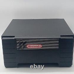 Super Nintendo SNES 24 Cartridge Game Wooden Storage Case Drawer Cabinet