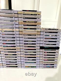 Super Nintendo SNES Authentic Video Games Collection (A-K) Pick and Choose