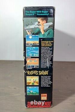 Super Nintendo SNES BOX ONLY Control Set Entertainment System Original Vintage