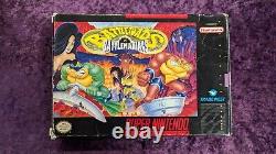 Super Nintendo SNES Battletoads in Battlemaniacs Complete in Box