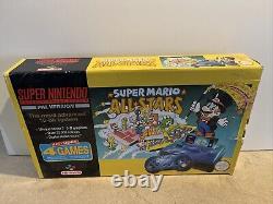 Super Nintendo SNES Boxed Console Mario all Stars Edition Tested Working