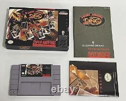 Super Nintendo SNES Boxed Game LOT Pit Fighter Bulls Blazers Boxing Legends