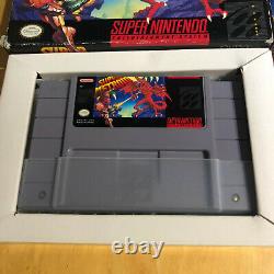 Super Nintendo / SNES Boxed NTSC Super Metroid Complete VGC