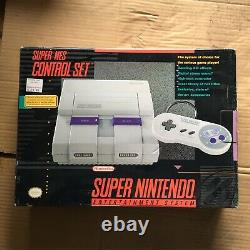 Super Nintendo SNES Brand New Never Used Super Rare WOW