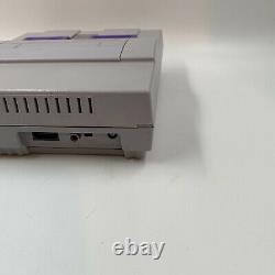 Super Nintendo SNES Bundle 4 games 2 Controllers Generic Power Adapter