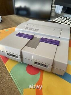 Super Nintendo (SNES) Bundle 9 Games & 3 Controllers