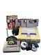 Super Nintendo Snes Bundle Console 4 Games Controllers Cables Sns-001 Working