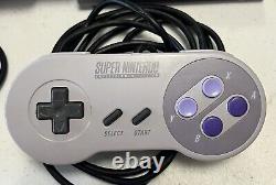 Super Nintendo SNES Bundle With Controllers And Games Tested Working