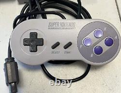 Super Nintendo SNES Bundle With Controllers And Games Tested Working