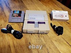 Super Nintendo SNES Bundle with Games- Recapped, Tested