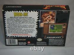 Super Nintendo SNES CIB Boxed Game NTSC Breath Of Fire