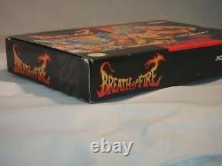 Super Nintendo SNES CIB Boxed Game NTSC Breath Of Fire